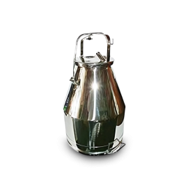 3 Gallon Stainless Steel Bucket and Lid, One or Two Goat
