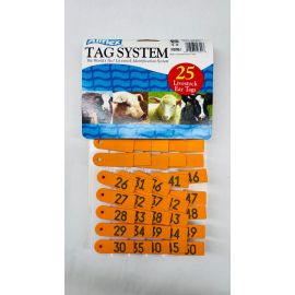 All flex Tags Orange