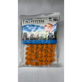 All flex orange tags